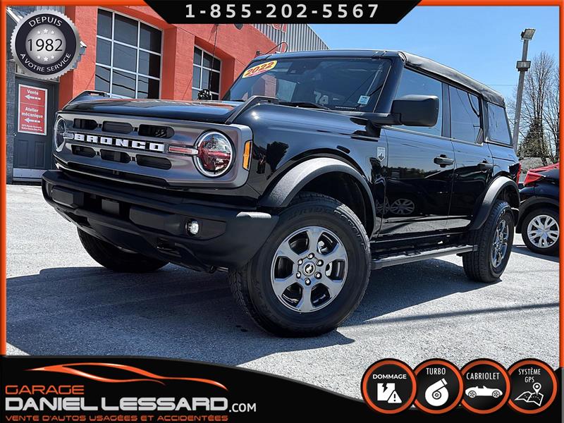 Ford Bronco BIG BEN 4X4 4 PORTES 2.3 L ECOBOOST, BAS KM !!
