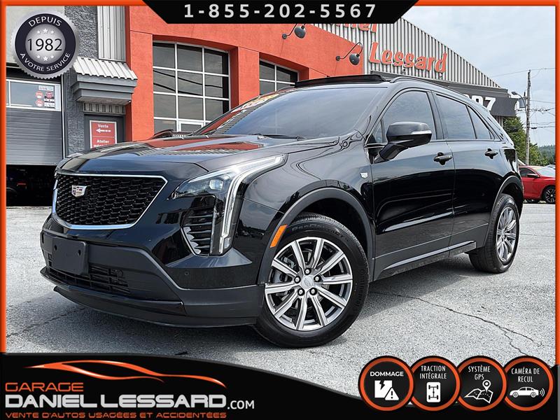 Cadillac XT4 SPORT 350T, CUIR, TOIT, GPS, VGA COIN AVD ET COTÉ